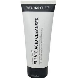 The Inkey List Fulvic Acid Cleanser Brighten Skin Remove Makeup 5.0 oz AM PM NEW